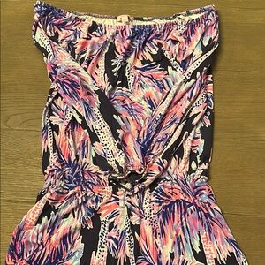 Lilly Pulitzer Multicolor Tropical Jumpsuit